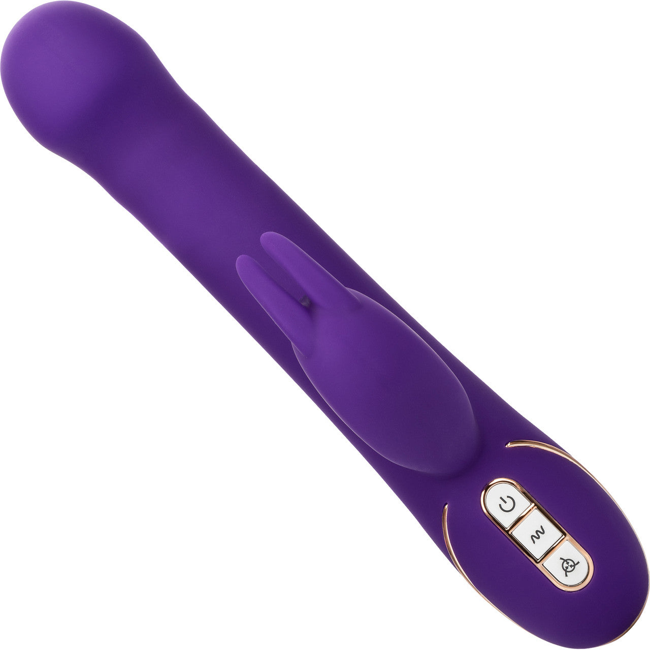 Jack Rabbit Signature Silicone Suction Rabbit Rechargeable Dual Stimulation Vibrator By CalExotics