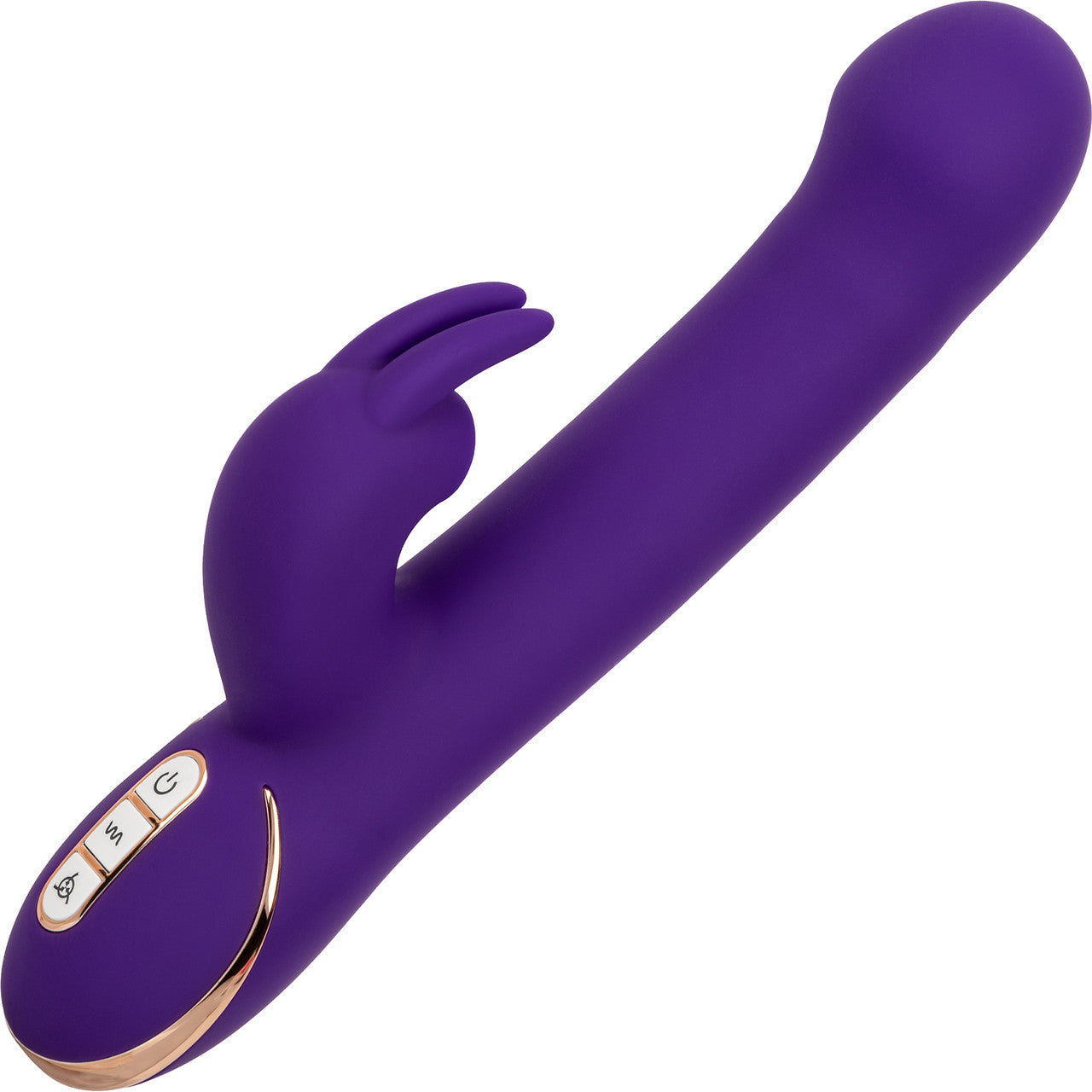 Jack Rabbit Signature Silicone Suction Rabbit Rechargeable Dual Stimulation Vibrator By CalExotics