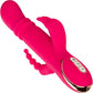 Jack Rabbit Signature Heated Silicone Triple Fantasy Rabbit Thrusting Vibrator By CalExotics