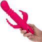 Jack Rabbit Signature Heated Silicone Triple Fantasy Rabbit Thrusting Vibrator By CalExotics