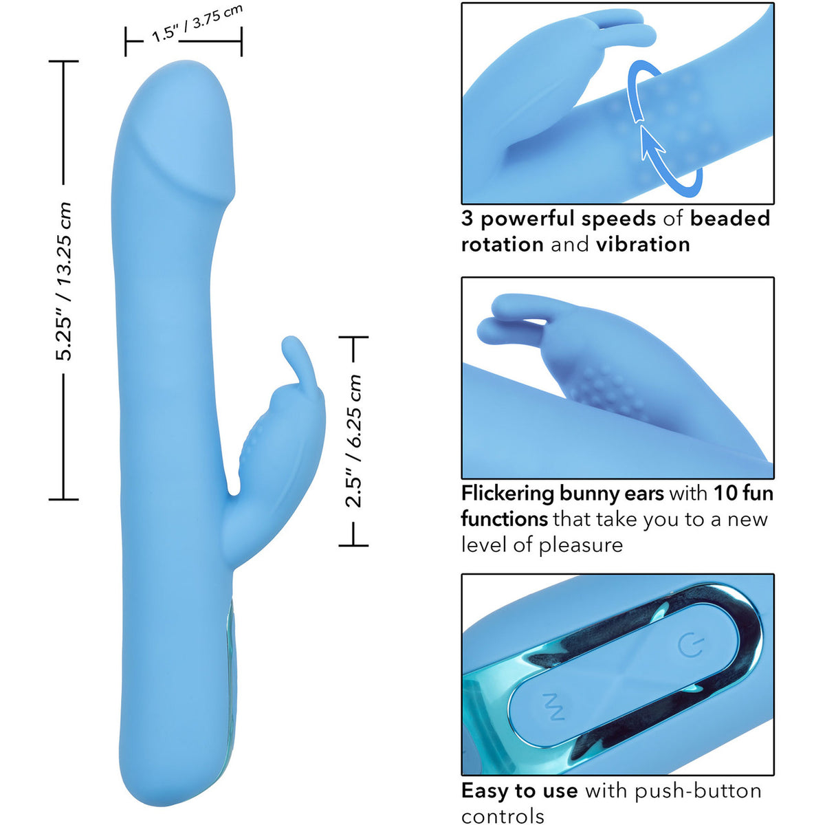 Jack Rabbit Exotics Jack Rabbit Elite Silicone Vibrator