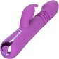 Jack Rabbit Elite Thrusting Rabbit Silicone Rechargeable Dual Stimulation Vibrator By CalExotics