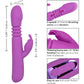 Jack Rabbit Elite Thrusting Rabbit Silicone Rechargeable Dual Stimulation Vibrator By CalExotics