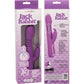 Jack Rabbit Elite Thrusting Rabbit Silicone Rechargeable Dual Stimulation Vibrator By CalExotics