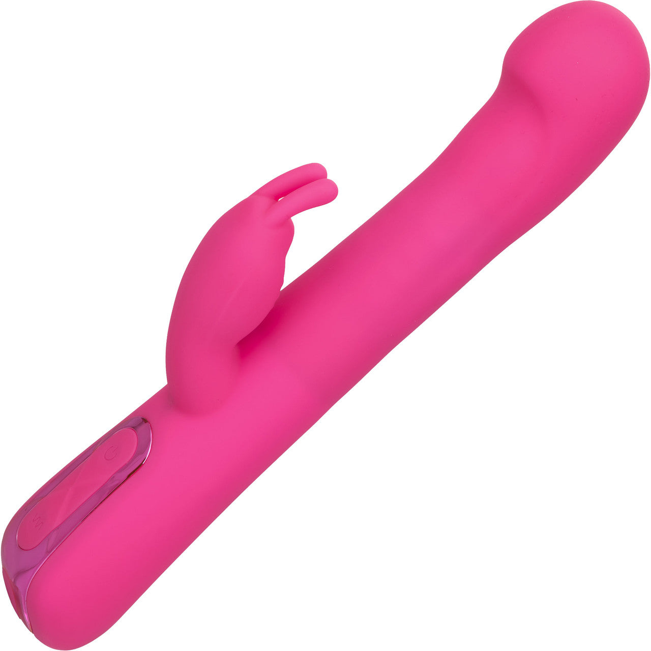 Jack Rabbit Elite Beaded G Rabbit Silicone Rechargeable Dual Stimulation Vibrator By CalExotics