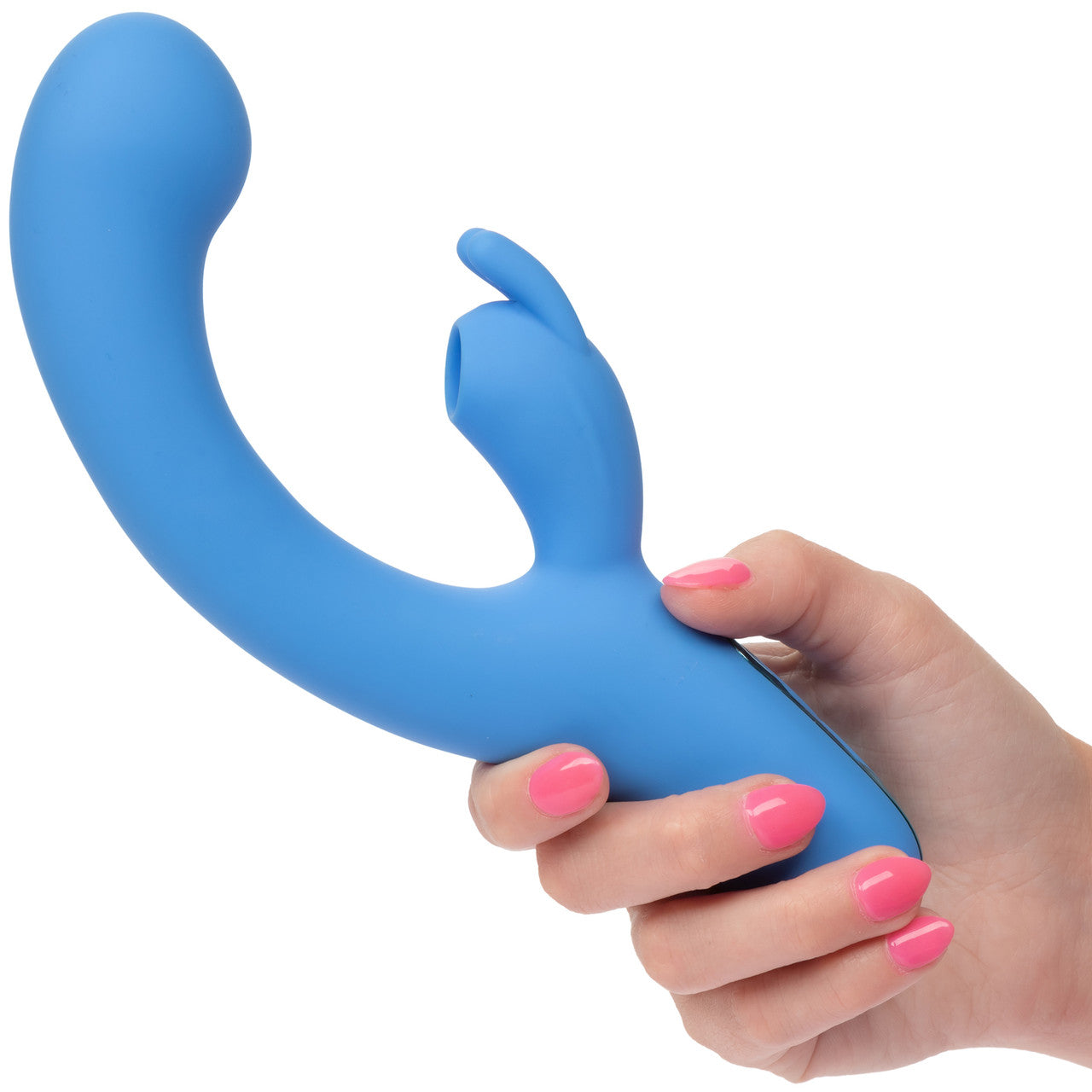 Jack Rabbit Elite Suction Rabbit Silicone Rechargeable Dual Stimulation Vibrator By CalExotics