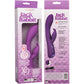 Jack Rabbit Elite Warming Rabbit Silicone Rechargeable Dual Stimulation Vibrator By CalExotics