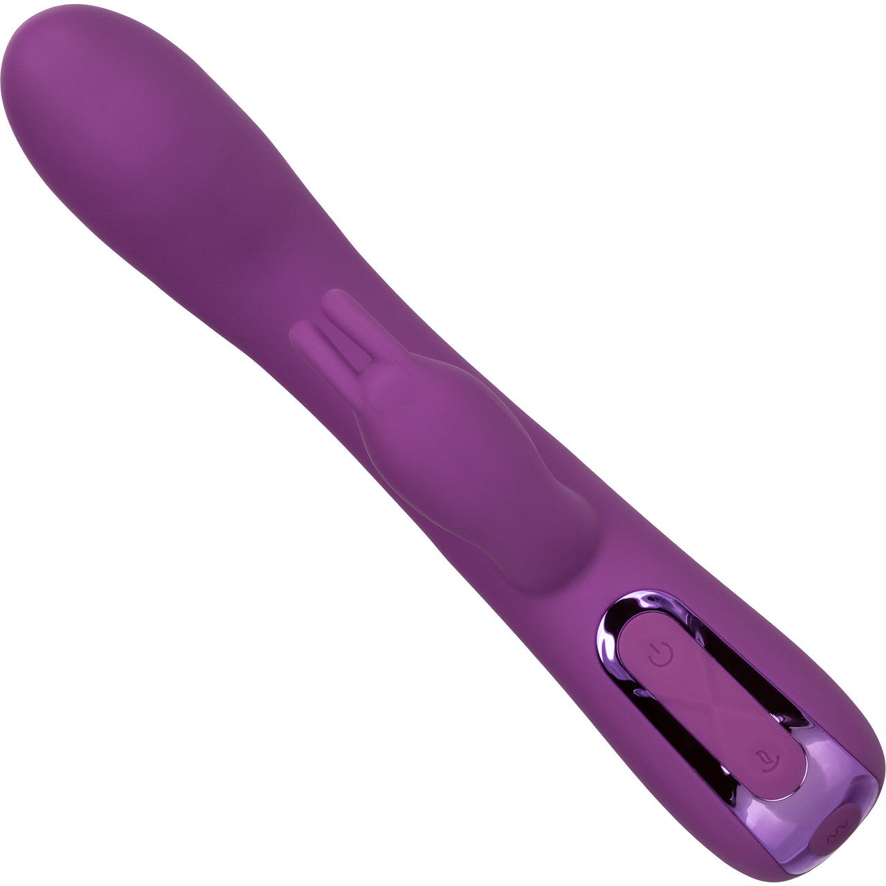 Jack Rabbit Elite Warming Rabbit Silicone Rechargeable Dual Stimulation Vibrator By CalExotics