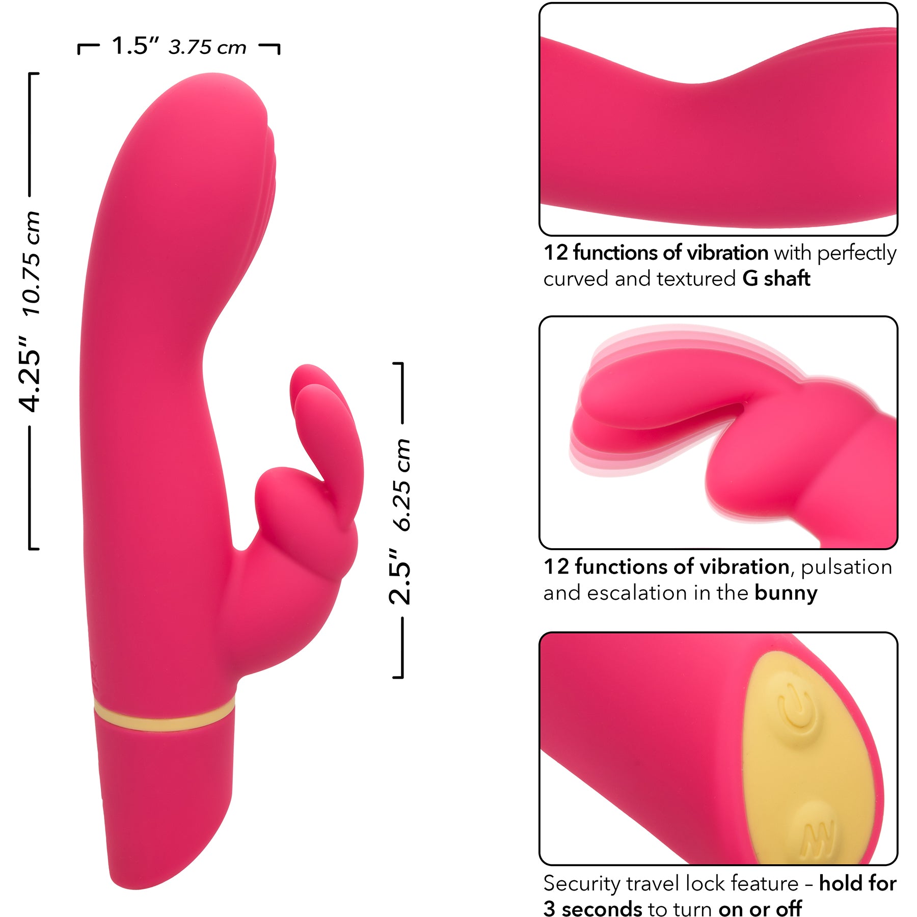 Love Bunny Vibrating G Bunny Silicone Rabbit Style Vibrator Love Bunny Vibrating G Bunny Silicone Rabbit Style Vibrator