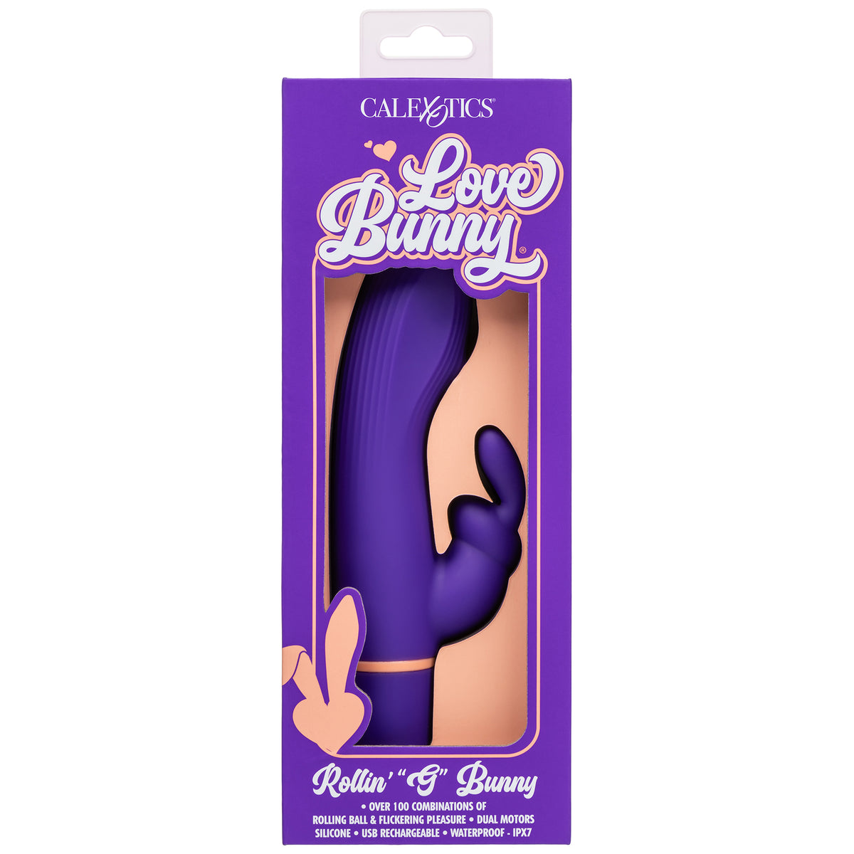 Love Bunny™ Rollin' G Bunny Rechargeable Dual Motor Vibrator