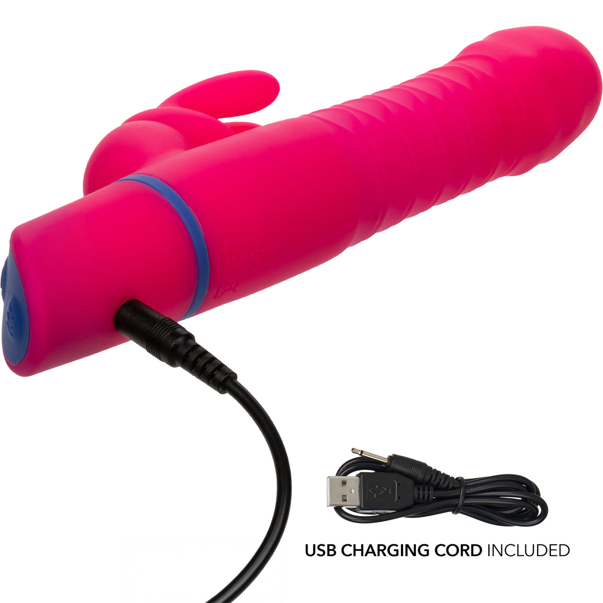 Love Bunny™ Beaded Spin Bunny Rechargeable Dual Motor Vibrator