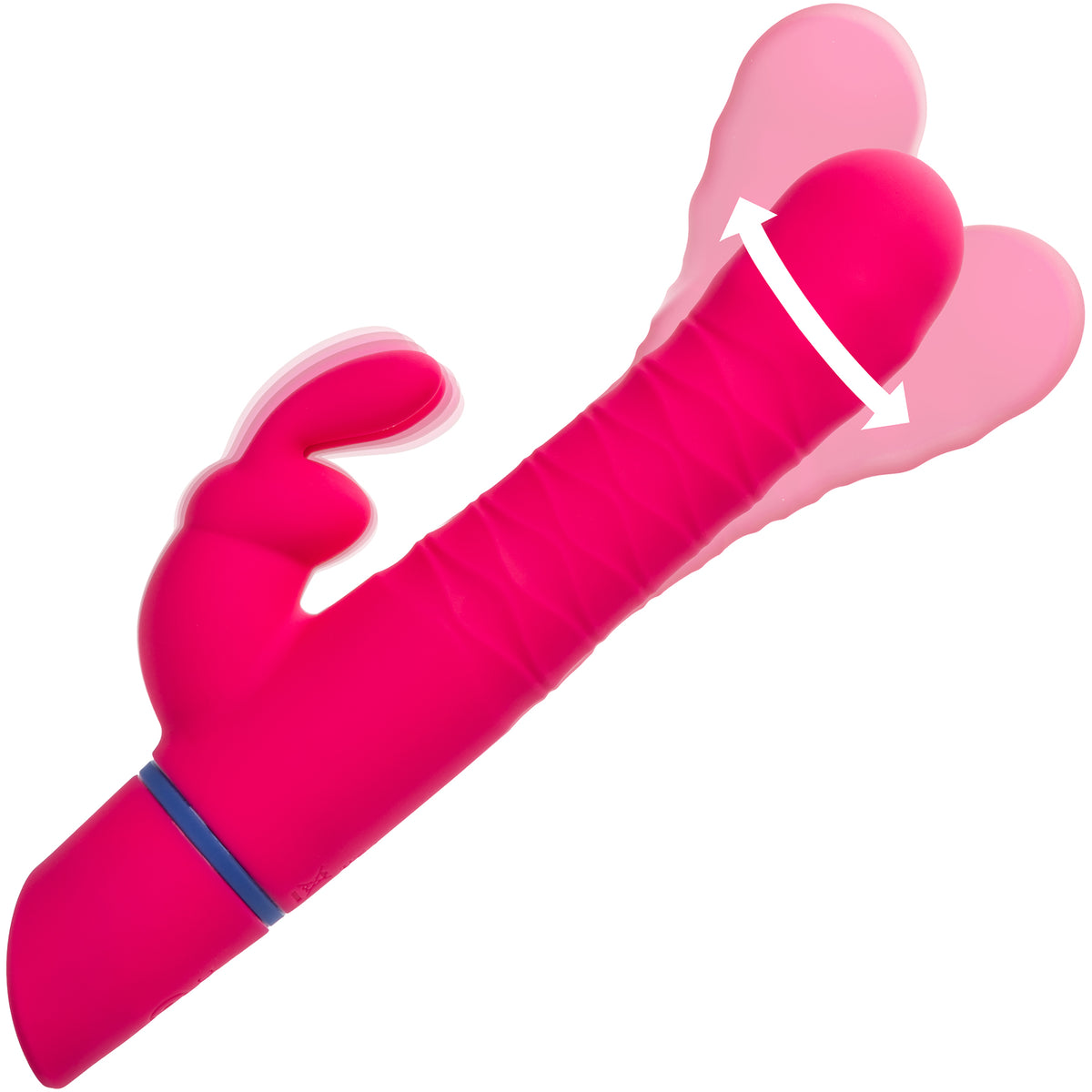 Love Bunny™ Beaded Spin Bunny Rechargeable Dual Motor Vibrator