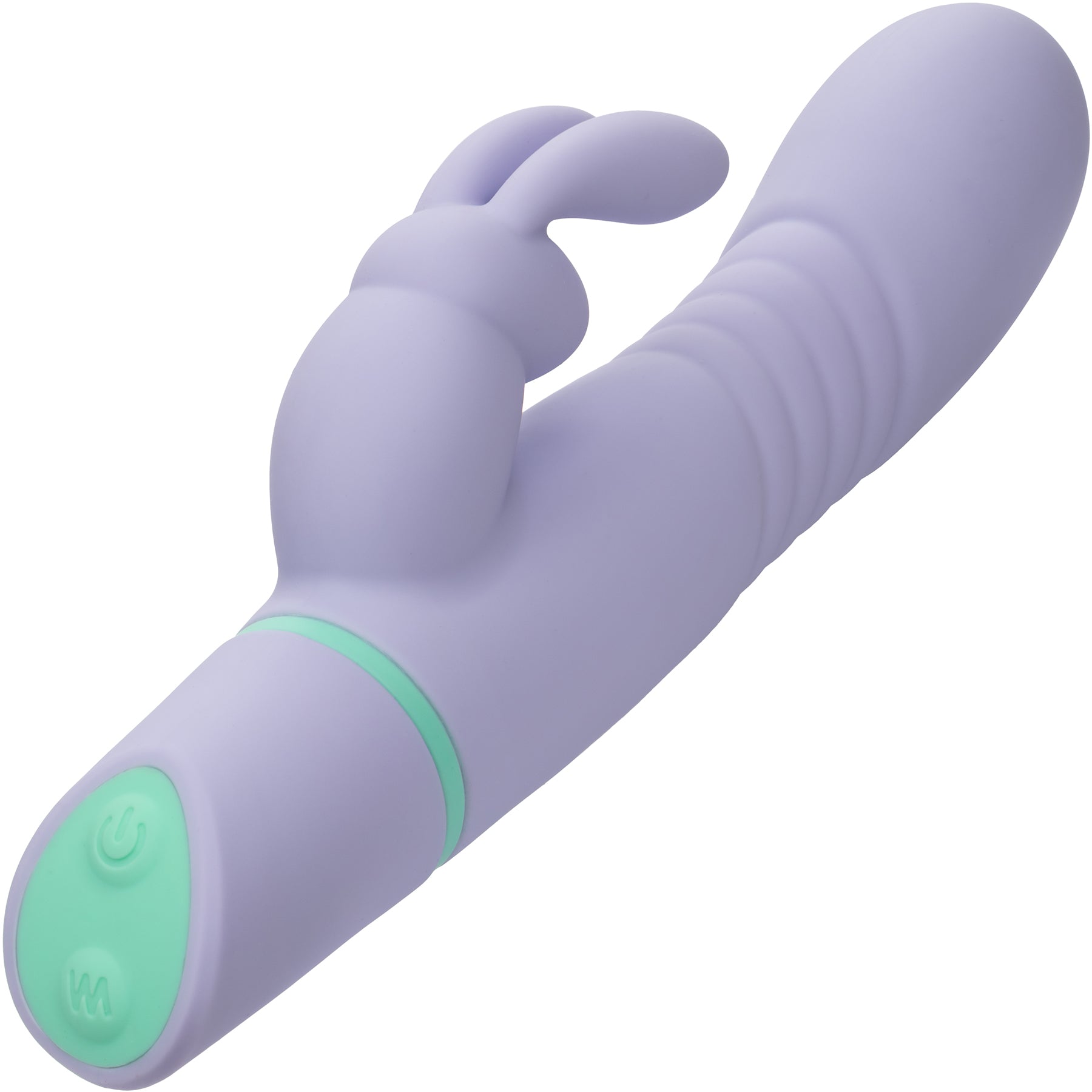 Love Bunny Thrusting Bunny Rechargeable Silicone Rabbit Style Vibrator Love Bunny Thrusting Bunny Rechargeable Silicone Rabbit Style Vibrator