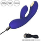 Impulse Intimate E-Stimulator Dual Wand Rabbit Style Vibrator by CalExotics