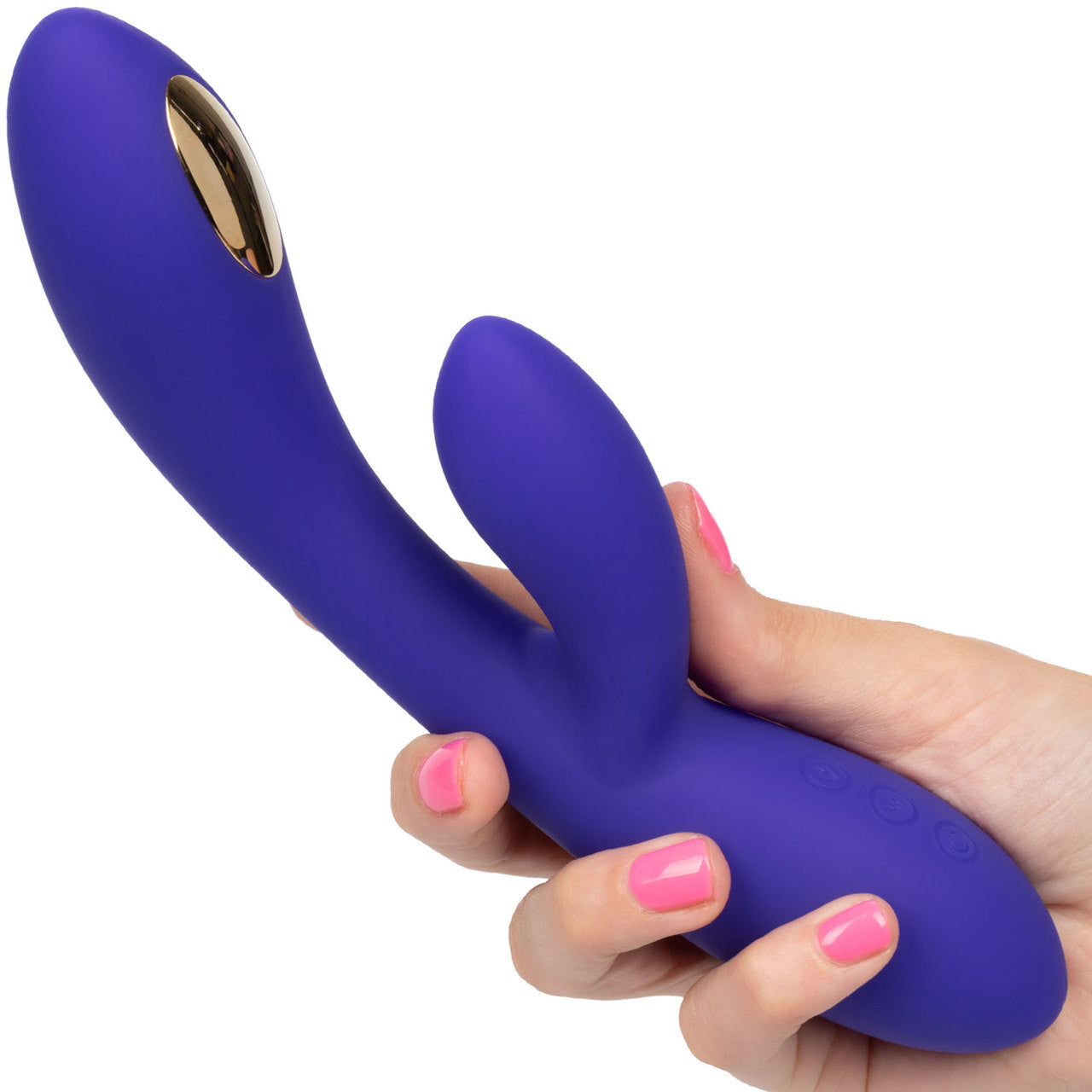 Impulse Intimate E-Stimulator Dual Wand Rabbit Style Vibrator by CalExotics