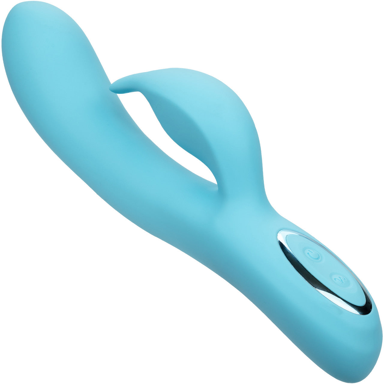 Azure Collection Bunny G Rechargeable Waterproof Silicone Rabbit Vibrator By CalExotics