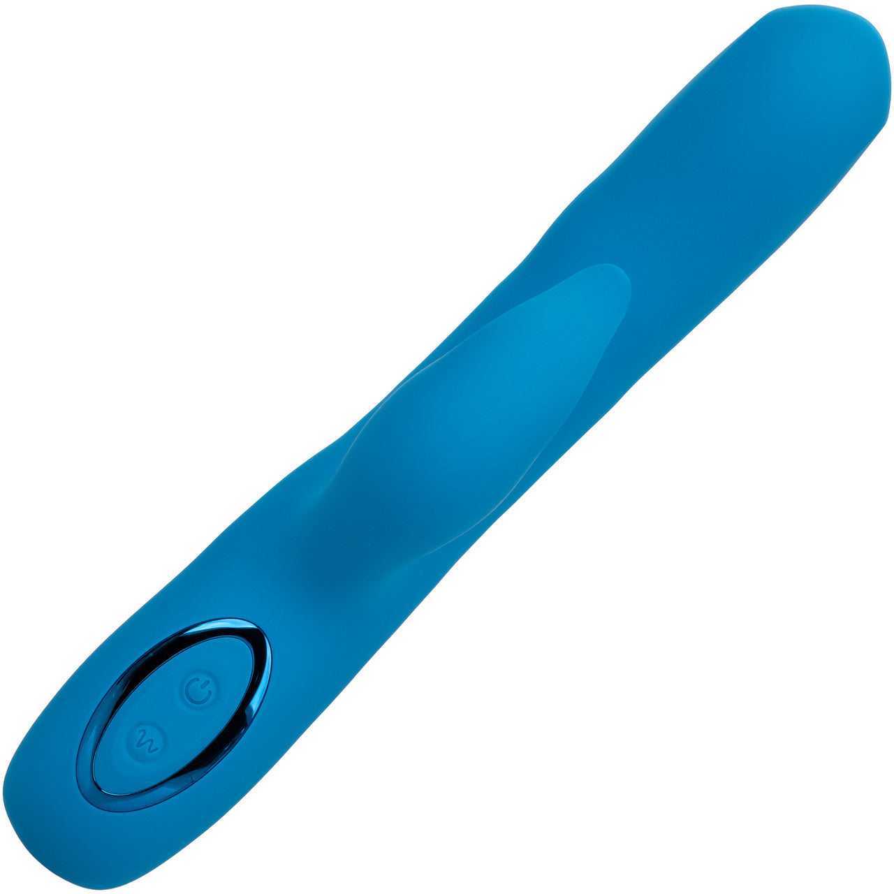 Azure Collection Flutter G Rechargeable Waterproof Silicone Rabbit Vibrator By CalExotics