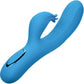 Azure Collection Flutter G Rechargeable Waterproof Silicone Rabbit Vibrator By CalExotics