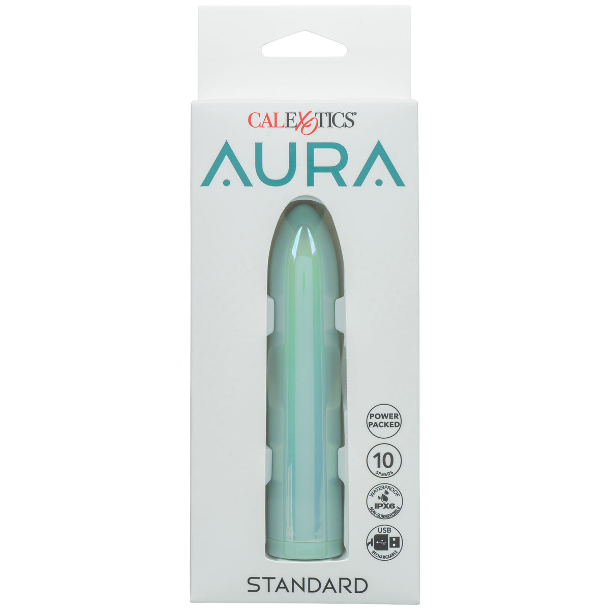 Aura Standard Compact & Discreet Rechargeable Vibrator By CalExotics