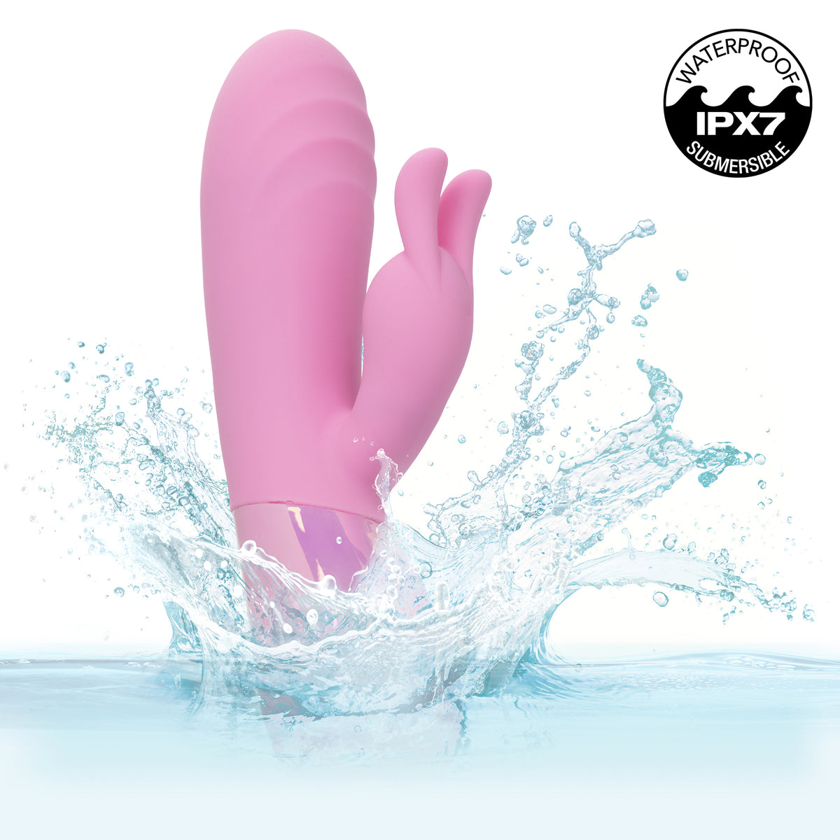 Aura Thrusting Bunny Silicone Thrusting Rabbit Vibrator By CalExotics