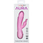 Aura Thrusting Bunny Silicone Thrusting Rabbit Vibrator By CalExotics