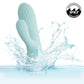 Aura Dual Ripple Rechargeable Silicone Rabbit Vibrator By CalExotics