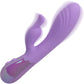 Aura Dual Bunny Rechargeable Silicone Rabbit Vibrator By CalExotics