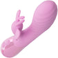 Aura Dual Flutter Rechargeable Silicone Rabbit Vibrator By CalExotics