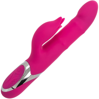 Enchanted Embrace Rechargeable Thrusting Beads Dual Stimulation Vibrator By CalExotics