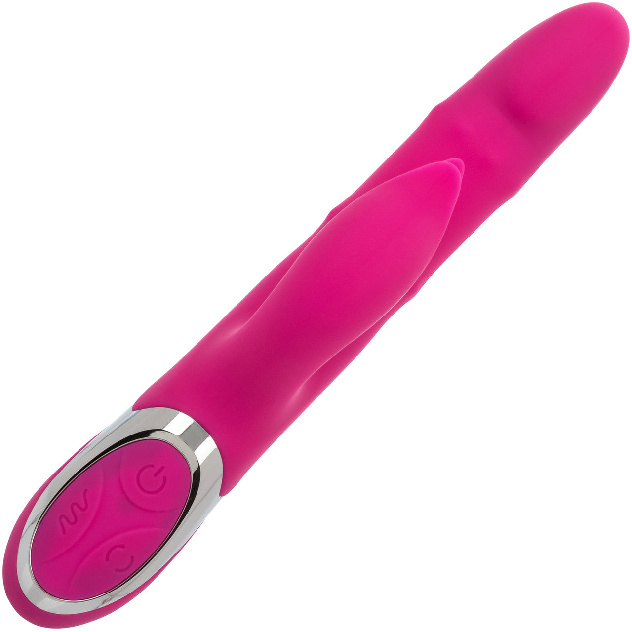 Enchanted Embrace Rechargeable Thrusting Beads Dual Stimulation Vibrator By CalExotics