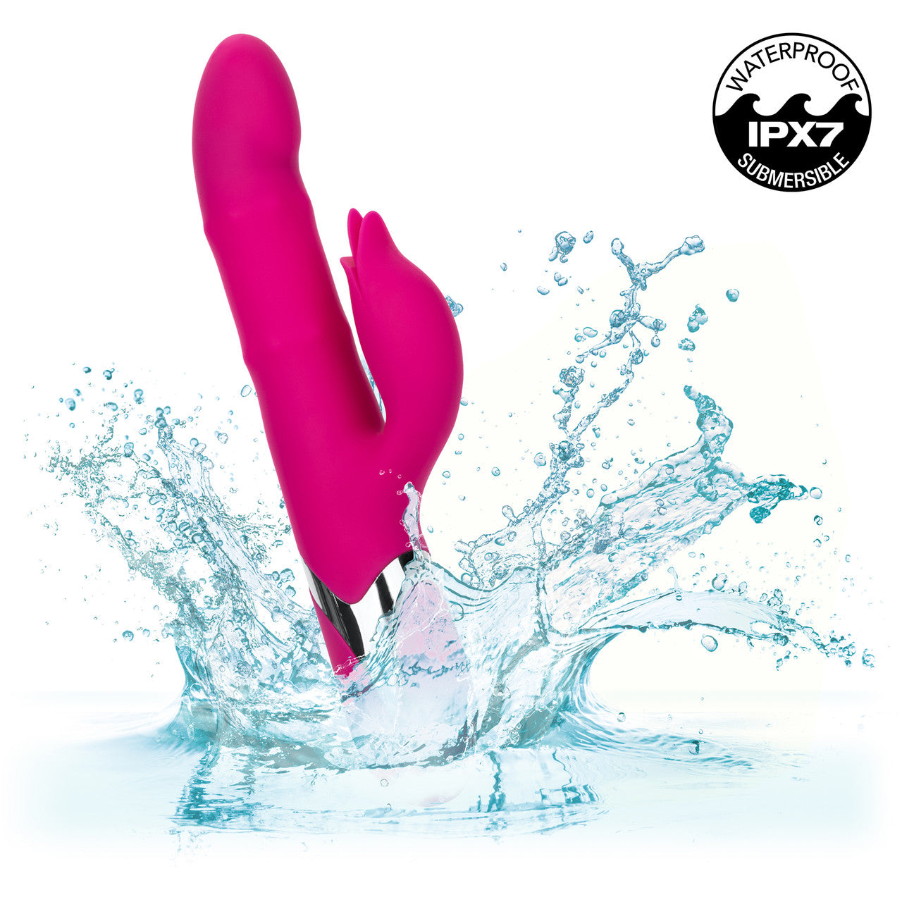 Enchanted Embrace Rechargeable Thrusting Beads Dual Stimulation Vibrator By CalExotics