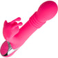 Enchanted Kissing Butterfly Thrusting & Rotating Vibrator With Clitoral Stimulator By CalExotics