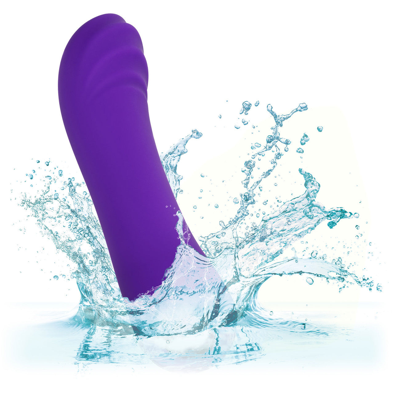 Thicc Chubby Buddy Rechargeable Waterproof Silicone G-Spot Vibrator By CalExotics - Purple