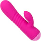 Thicc Chubby Honey Rechargeable Waterproof Silicone Dual Stimulation Vibrator By CalExotics - Pink