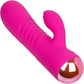 Thicc Chubby Honey Rechargeable Waterproof Silicone Dual Stimulation Vibrator By CalExotics - Pink