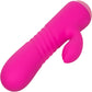 Thicc Chubby Honey Rechargeable Waterproof Silicone Dual Stimulation Vibrator By CalExotics - Pink