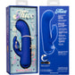 Thicc Chubby Bunny Rechargeable Waterproof Silicone Rabbit Vibrator By CalExotics - Blue