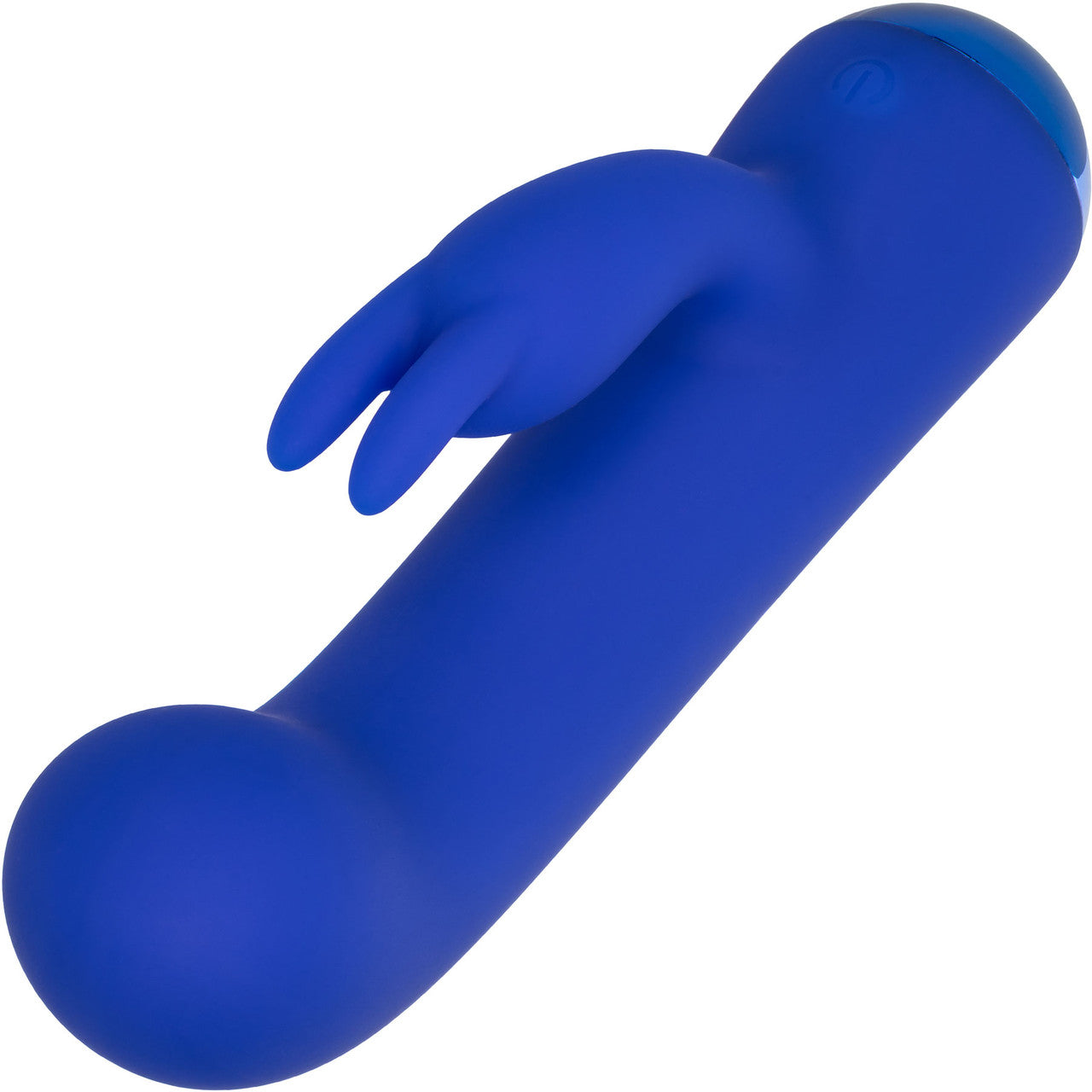 Thicc Chubby Bunny Rechargeable Waterproof Silicone Rabbit Vibrator By CalExotics - Blue