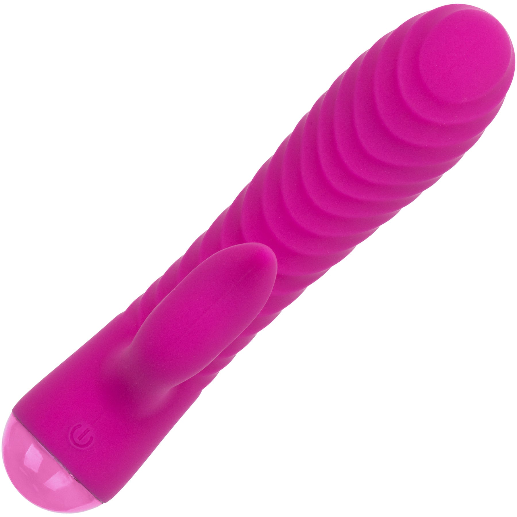 Extra Thicc™ Chubby Gyrating Rechargeable Silicone Rabbit Style Tickler