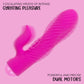 Extra Thicc™ Chubby Gyrating Rechargeable Silicone Rabbit Style Tickler