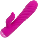 Extra Thicc™ Chubby Gyrating Rechargeable Silicone Rabbit Style Tickler