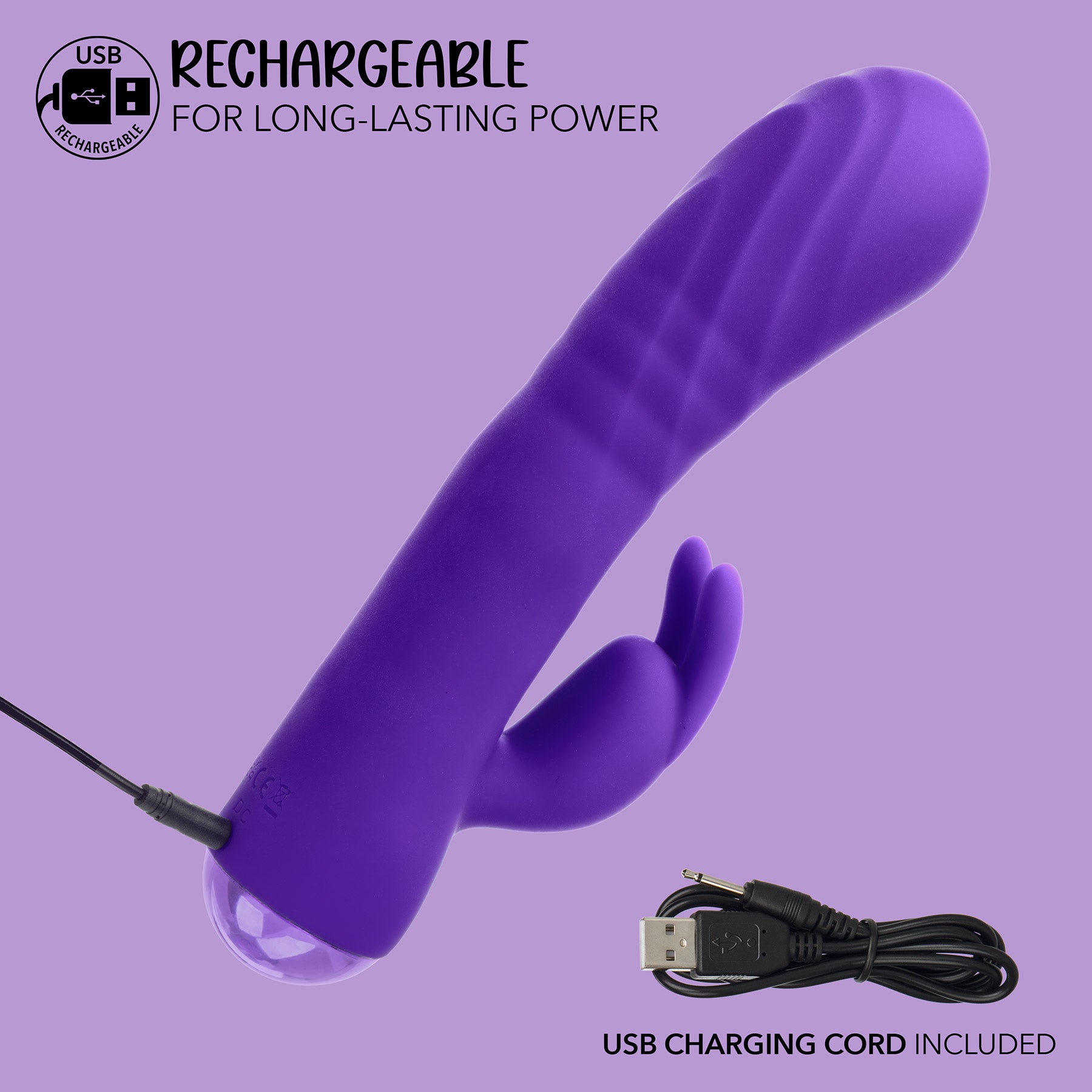 Extra Thicc™ Chubby Deep-Thrust Bunny Silicone Rabbit Vibrator