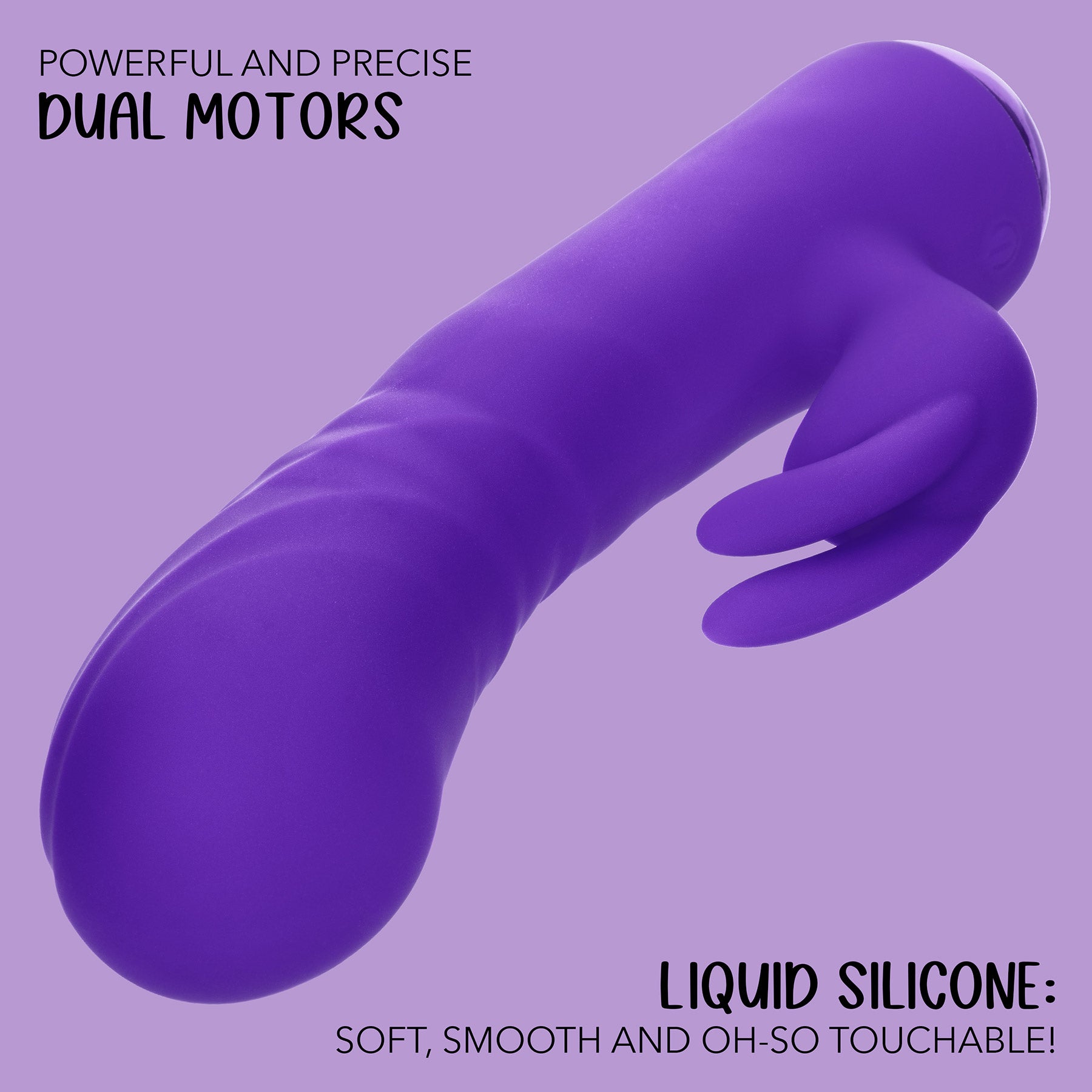 Extra Thicc™ Chubby Deep-Thrust Bunny Silicone Rabbit Vibrator
