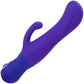 Double Dancer Waterproof Silicone Rabbit Style Vibrator By CalExotics - Purple