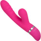 Foreplay Frenzy Pucker Dual Stimulation Vibrator With Suction By CalExotics - Pink