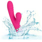 Foreplay Frenzy Pucker Dual Stimulation Vibrator With Suction By CalExotics - Pink