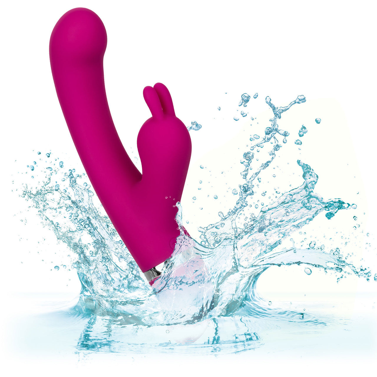 Foreplay Frenzy Bunny Kisser Dual Stimulation Vibrator By CalExotics - Pink