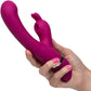 Foreplay Frenzy Bunny Kisser Dual Stimulation Vibrator By CalExotics - Pink