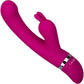 Foreplay Frenzy Bunny Kisser Dual Stimulation Vibrator By CalExotics - Pink