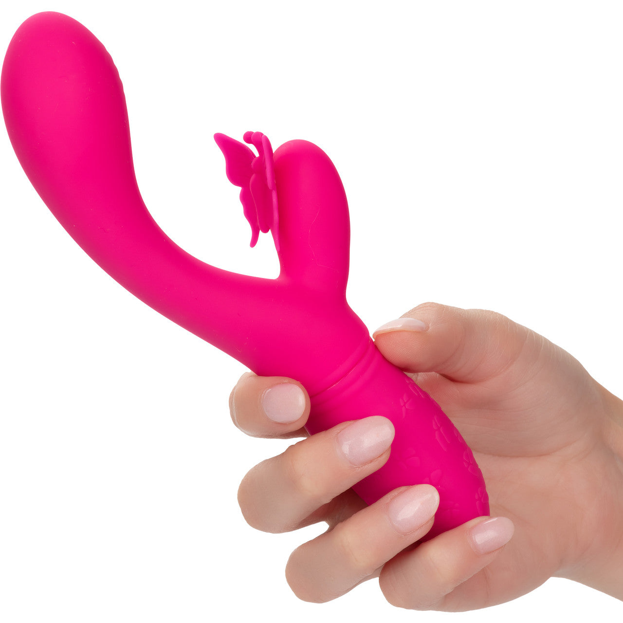 Rechargeable Butterfly Kiss Vibrator - Pink Rechargeable Butterfly Kiss Vibrator - Pink